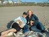 я и Иветта на пляже 31 янв.2004
